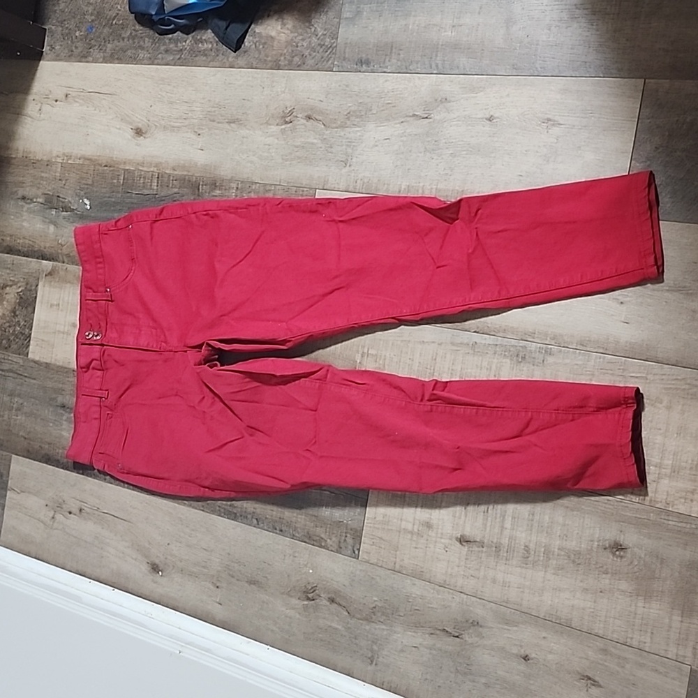 Maurice's Red High-Rise M-Jeans Women's Size Large